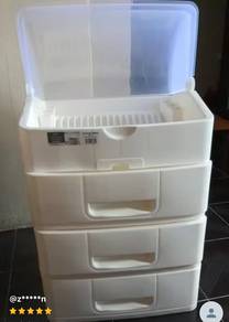 Dish drainer with drawer/rak pinggan