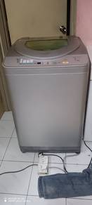 washing machine panasonic 8kg mesin basuh