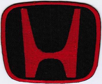 Honda Emblem Logo RED #TB Motor Company Car Patch