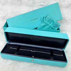 Tiffany & Co T-Smile white gold with diamonds