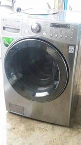 LG Washer Dryer Mesin Basuh Kering 17KG Grey Combo