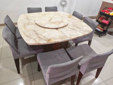 DINING Table with 8 seat Chairs