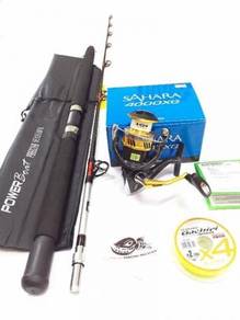 SEAHAWK POWERBOAT ROD combo SHIMANO SAHARA REEL