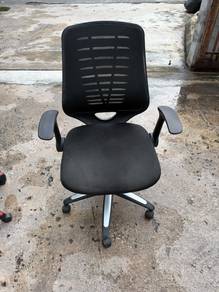 Mesh Highback Kerusi Office Chair Fabric