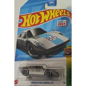 Hot Wheels Porsche 904 Carrera GTS Silver #86