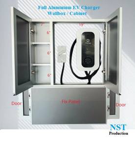 Fully Aluminium EV Charger Wallbox / Cabinet