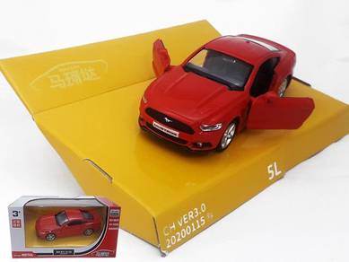 2015 Ford Mustang 1/36 model car - RED