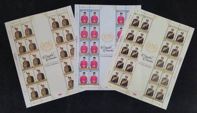 Mint Stamp Sheet Agong Sultan Ibrahim Msia 2024