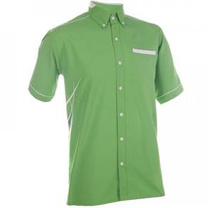 Baju Korporat Kemeja Oren Sport F1 3413 Lime green