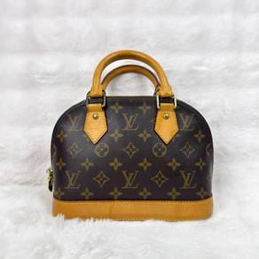 Authentic LV Bag Alma BB Monogram Brown