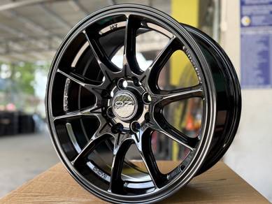 Sport Rim Baru OZ Hyper GT 15 inch Glossy Black