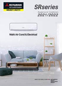 Mitsubishi 1hp Air Cond + pasang