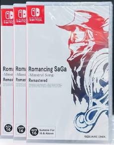 NEW Switch Romancing SaGa Minstrel Song Remastered