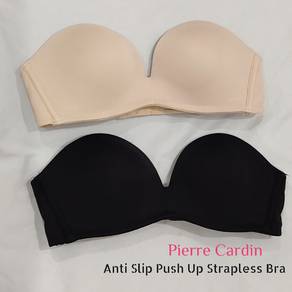 Pierre Cardin Anti Slip Push Up Strapless Bra