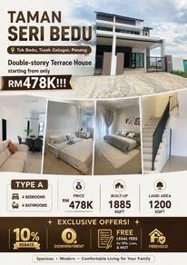 2-storey Terraced House in Tasek Gelugor,PNG