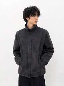 Vintage Calvin Klein Distressed Tech Jacket Black