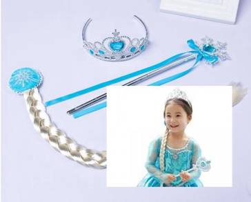 Accessories Frozen Elsa Crown set 3in1 Blue