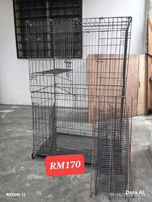 Sangkar Kucing 2 Tingkat Preloved