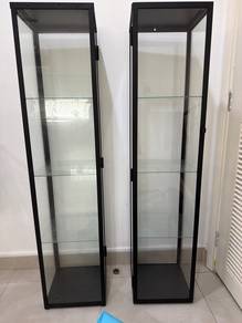 [IKEA] BLÅLIDEN Glass-door cabinet, (35x32x151 cm)