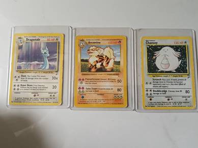 vintage Pokémon cards 