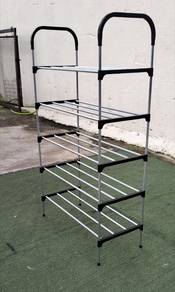 SR02-5 NEW  Rak Kasut Besi 5 Tier Steel Shoe Rack