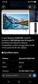 TV 55inci