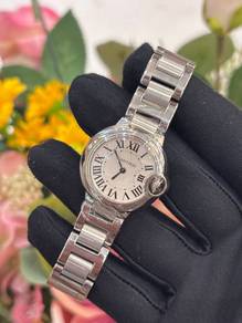 Cartier Ballon Blue Lady REF3009 White Roman Numer