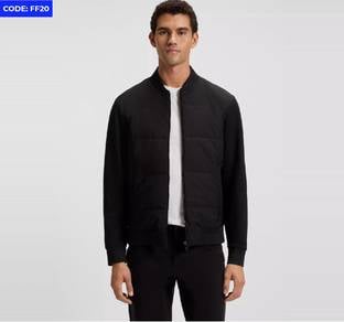 BOSS Skiles Padded Bomber Jacket
