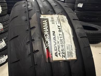 Tayar baru 225 45 17 Yokohama advan apex offer