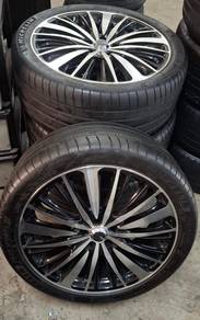 Rim 20 oem volk fit mpv toyota alphard vellfire es