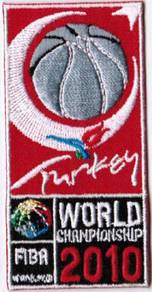 2010 16th FIBA World Basketball Championship Patch