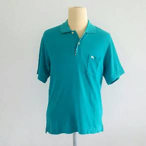 Burberry Turquoise Polo T-shirt