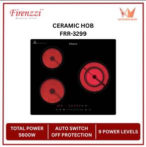 Firenzzi Three Cooking Zones Ceramic Hob FRR-3299