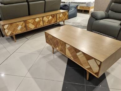 Living Room Set(Side board, Tv cabinet & Meja kopi