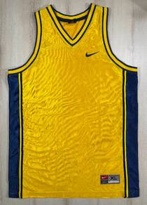 Nike Team Classic Yellow Singlet #AC Used