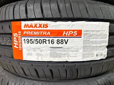 195/50/16 Maxxis Premitra HP5 Tyre 2026 Tayar