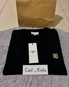 Maison Kitsuné Fox Head Patch Tee
