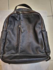Soft Full Leather Bagpack