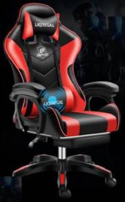 Merah red Gaming Chair office pejabat Kerusi 2