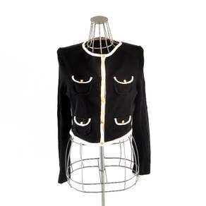 Burberry long sleeve cropped top