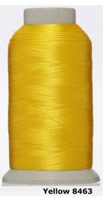 Yellow 8463 Embroidery Machine Thread Benang Sulam