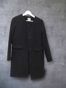 Authentic opaque clip 2 ways long coat for women.