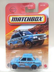 Matchbox '70 Datsun 510 Rally Diecast Car