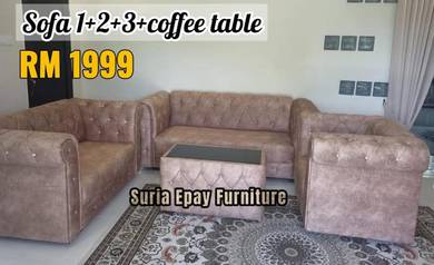 sofa 1+2+3+coffee table