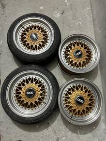 BBS 15" 8JJ ET20 masih cun tiada bengkuk bosku