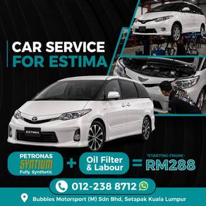 Estima ACR50 Petronas Engine Oil Service Maintanan