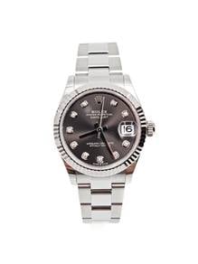 New Rolex Datejust 31 Grey Diamond 278274