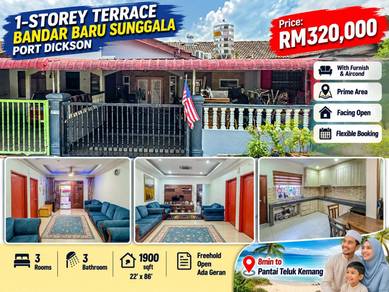 1-storey Terraced House For Sale in Port Dickson,NSN