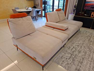 L shall sofa