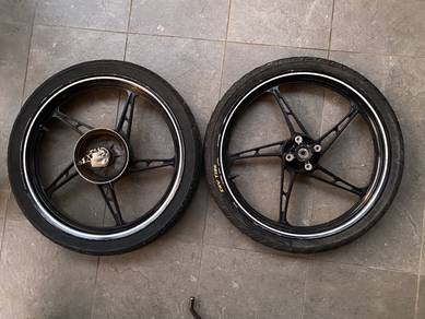 Rim Lc line putih